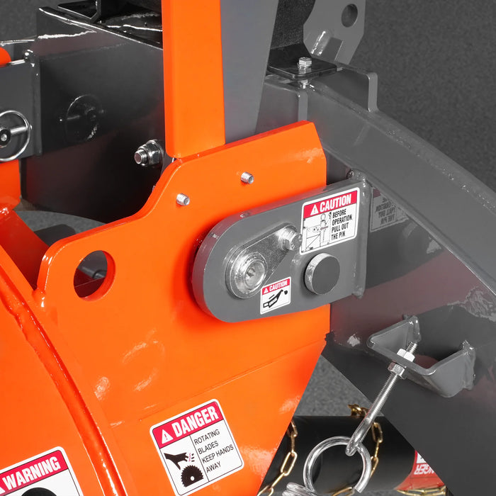 3-Point PTO Stump Grinder with 34 Carbide Teeth (PTO Shaft Included wi — view 13