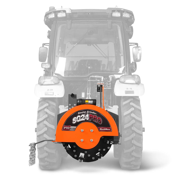 3-Point PTO Stump Grinder with 34 Carbide Teeth (PTO Shaft Included wi — view 22