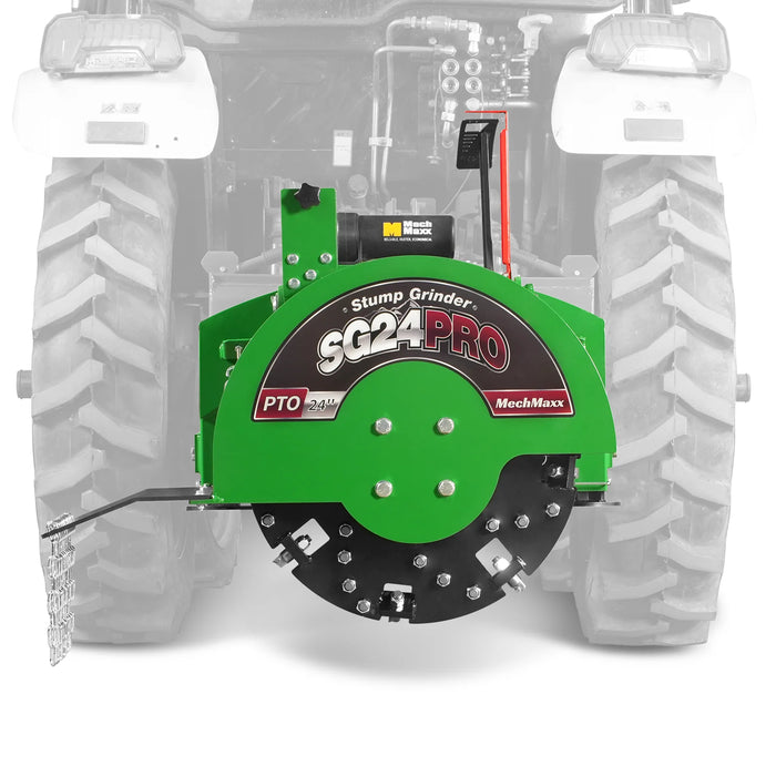 3-Point PTO Stump Grinder with 34 Carbide Teeth (PTO Shaft Included wi — view 23
