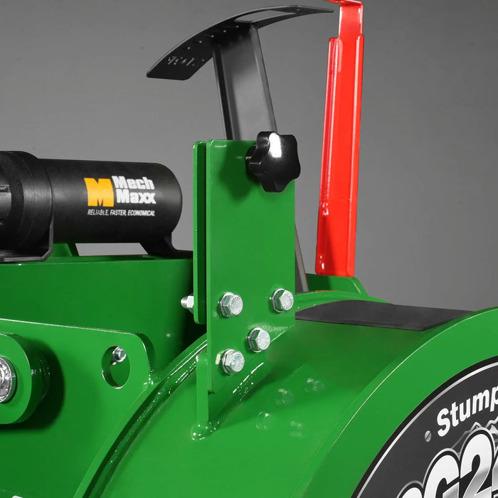 3-Point PTO Stump Grinder with 34 Carbide Teeth (PTO Shaft Included with Slip Clutch), for 15-45HP Tractor, SG24PRO