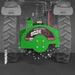 3-Point PTO Stump Grinder with 34 Carbide Teeth (PTO Shaft Included with Slip Clutch), for 15-45HP Tractor, SG24PRO