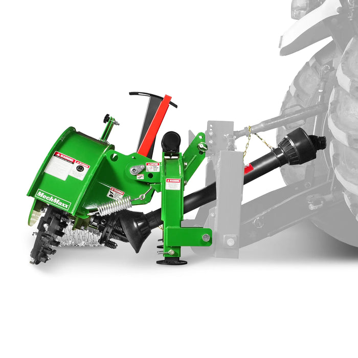 3-Point PTO Stump Grinder with 34 Carbide Teeth (PTO Shaft Included wi — view 26