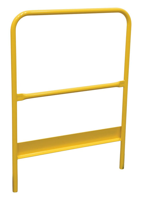 Vestil PWPS-HR-36-YL Steel Hand Rail 36 in. Wide For Steel Personnel Work Platform Models Yellow