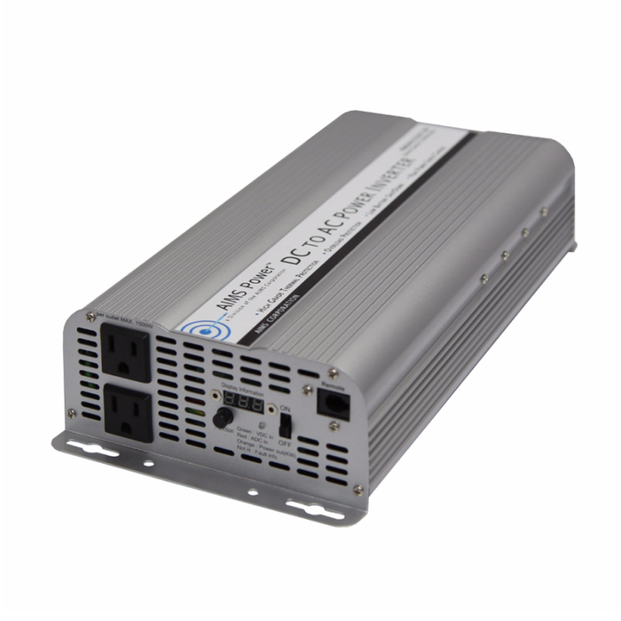 AIMS Power 2500 Watt 12 Volt AIMS Power Inverter w/ Features
