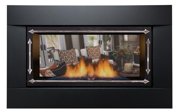 36" Gas Fireplace PALISADE-36-NG - front view