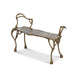 Park Hill Collection Lodge Cast Aluminum Organic Root Bench EFS20548 Park Hill Collection