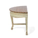Park Hill Collection Country French Chinois Demi-Lune Accent Table EFT90475 Park Hill Collection
