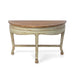Park Hill Collection Country French Chinois Demi-Lune Accent Table EFT90475 Park Hill Collection