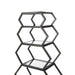 Park Hill Collection Lodge Iron Geometric Etagere Book Shelf EFC20775 Park Hill Collection