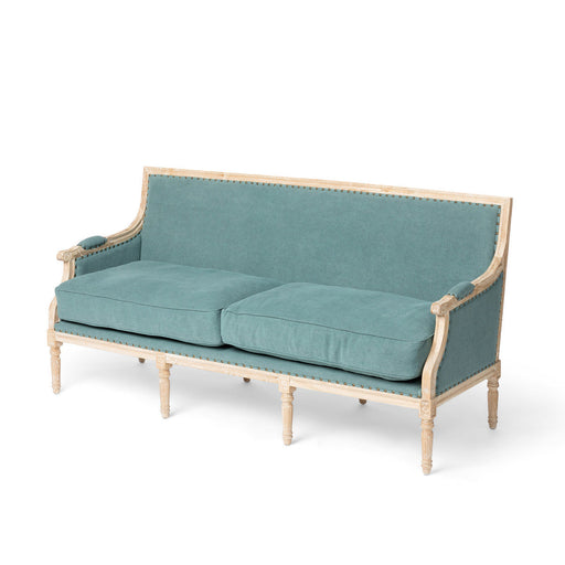 Park Hill Collection Southern Classic Louise Square Backed Sofa EFS20125 Park Hill Collection
