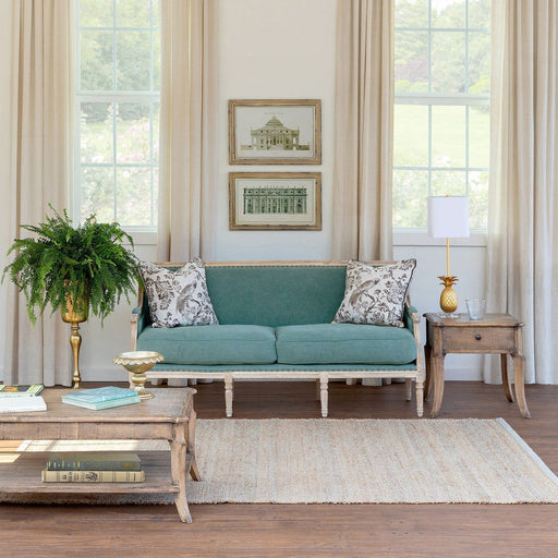 Park Hill Collection Southern Classic Louise Square Backed Sofa EFS20125 Park Hill Collection