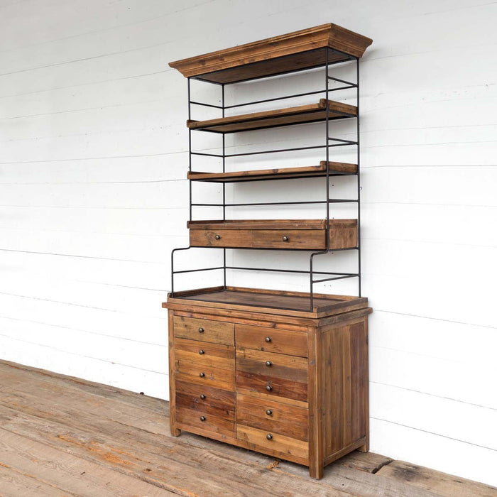 Park Hill Collection Park Hill Pantry & Cafe Old Pine Baker's Rack EFC81616 Park Hill Collection