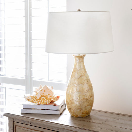 Park Hill Collection Pearl Capiz Table Lamp ELT10023 Park Hill Collection