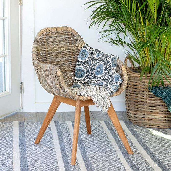 Park Hill Collection Rattan Lounge Chair EFS16006 Park Hill Collection