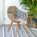 Park Hill Collection Rattan Lounge Chair EFS16006 Park Hill Collection