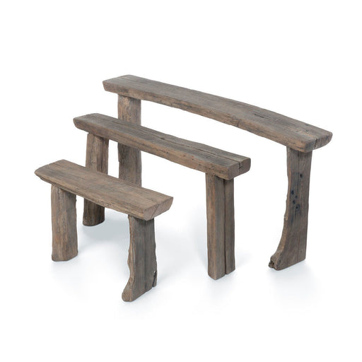 Park Hill Collection Lodge Reclaimed Wood Nesting Tables, Set of 3 EFT16002 Park Hill Collection