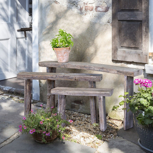 Park Hill Collection Lodge Reclaimed Wood Nesting Tables, Set of 3 EFT16002 Park Hill Collection