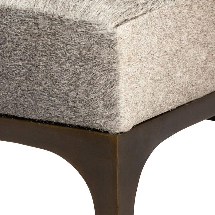 Park Hill Collection Urban Living Taurus Square Ottoman Bench Stool EFS10745 Park Hill Collection