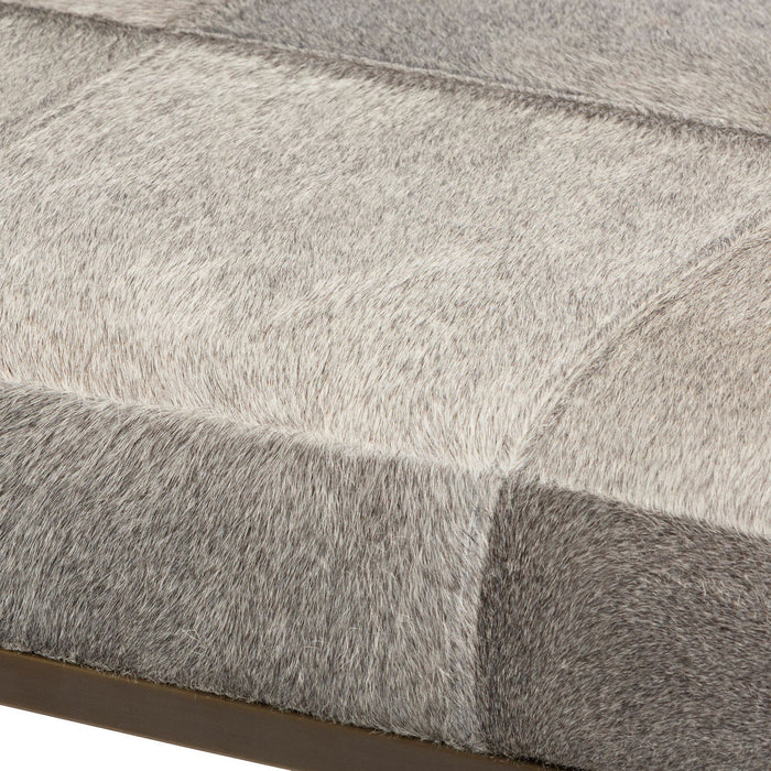 Park Hill Collection Urban Living Taurus Square Ottoman Bench Stool EFS10745 Park Hill Collection