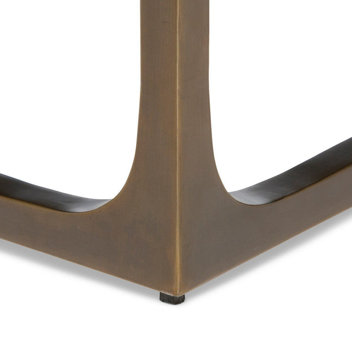 Park Hill Collection Urban Living Taurus Square Ottoman Bench Stool EFS10745 Park Hill Collection