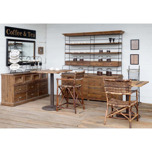 Park Hill Collection Vintage-Style Café Table EFT81638 Park Hill Collection