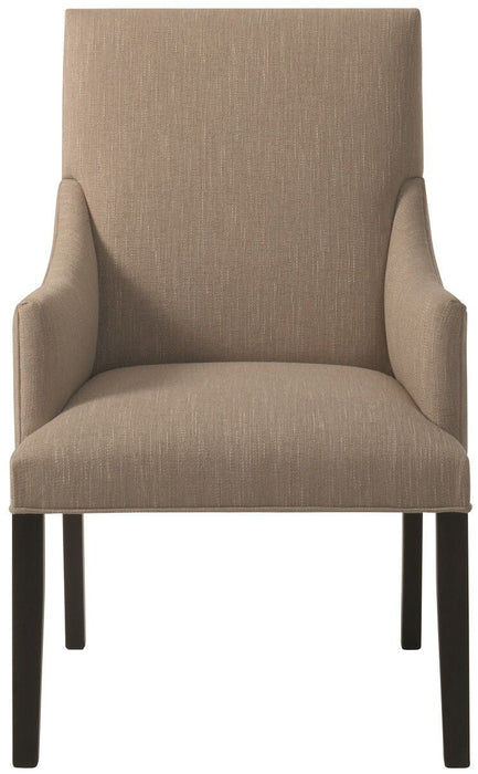 2096-0440 Alcott Straight Top Arm Chair with Upholstered Arms