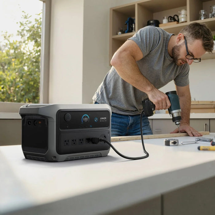 Green Vista Living Anker SOLIX C2000 Gen 2 Portable Power Station | 2048Wh | 2400W | 800W Solar Input - Product Image 14