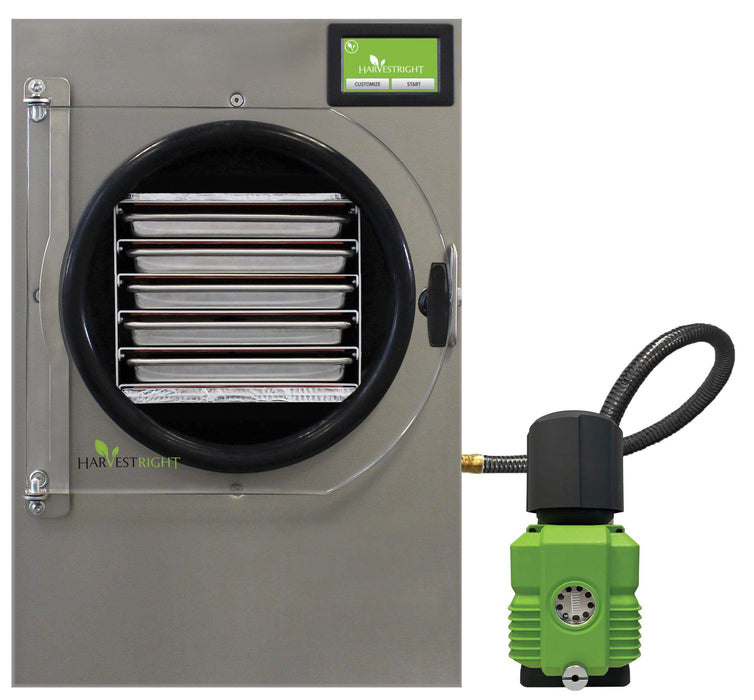 Green Vista Living Harvest Right Pharmaceutical Freeze Dryer - Side View