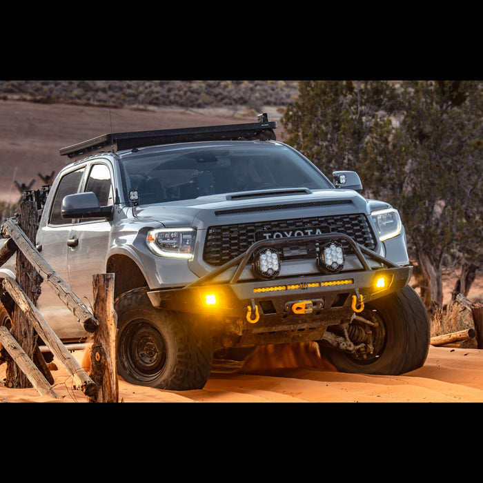 C4 Fabrication 2014-2021 Toyota Tundra Overland Series Front Bumper – image 4 of 20