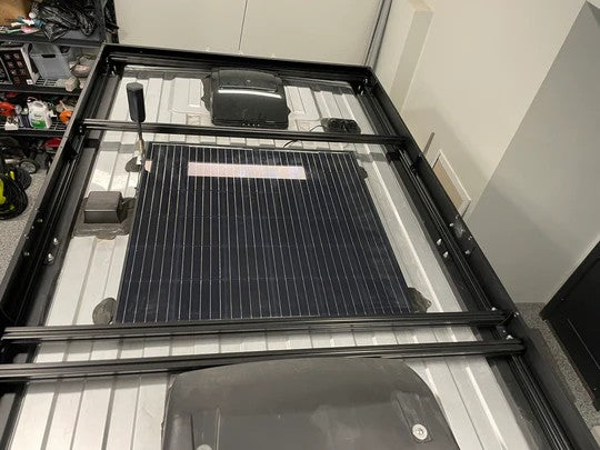 Orion Van Gear Solis Pocket Stealth+ Roof Rack Vehicle Accessories - Dimensions