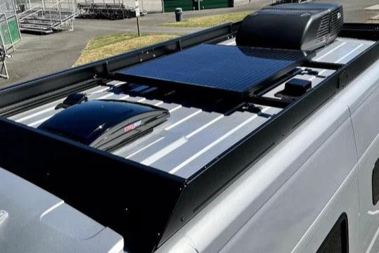 Orion Van Gear Solis Pocket Stealth+ Roof Rack Vehicle Accessories - Side View