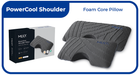 Hills Mattress & More Power Cool Pillow Bedroom Furniture - Lifestyle View