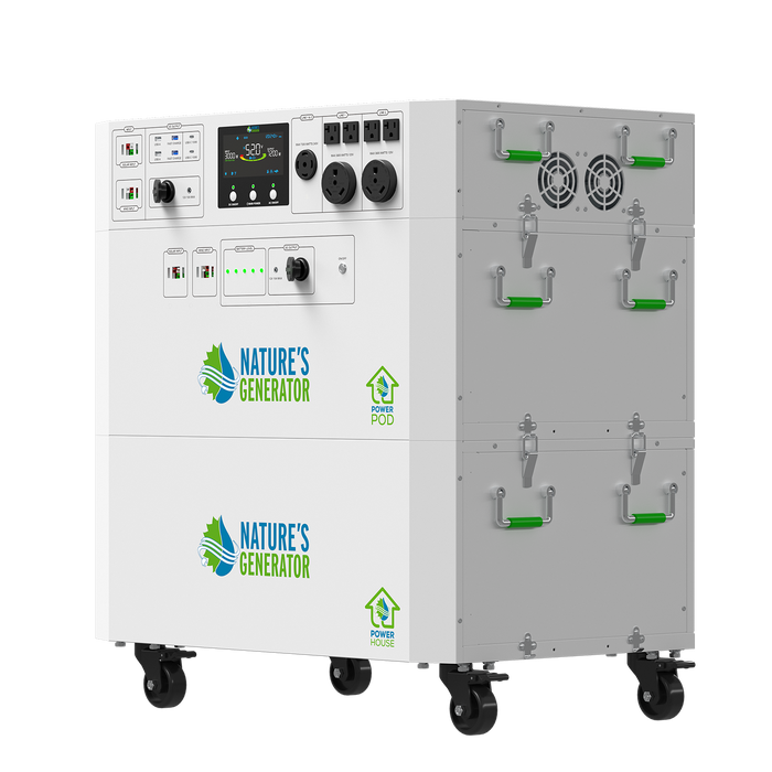 Powerhouse V2 Solar Generator and Transfer Switch