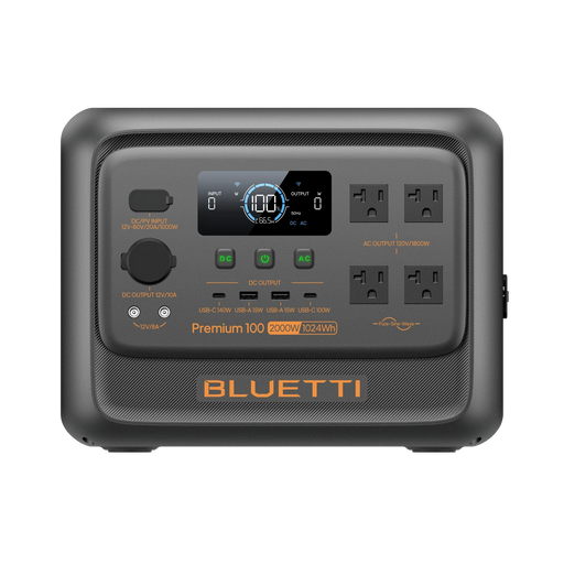 BLUETTI Premium 100 V2 Portable Power Station – 1,024Wh, 2,000W – image 1