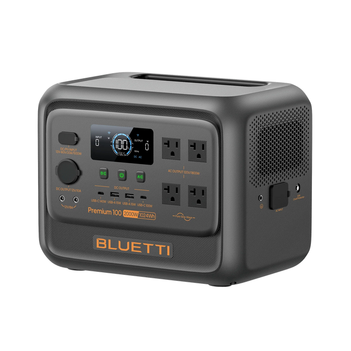 BLUETTI Premium 100 V2 Portable Power Station – 1,024Wh, 2,000W – image 3