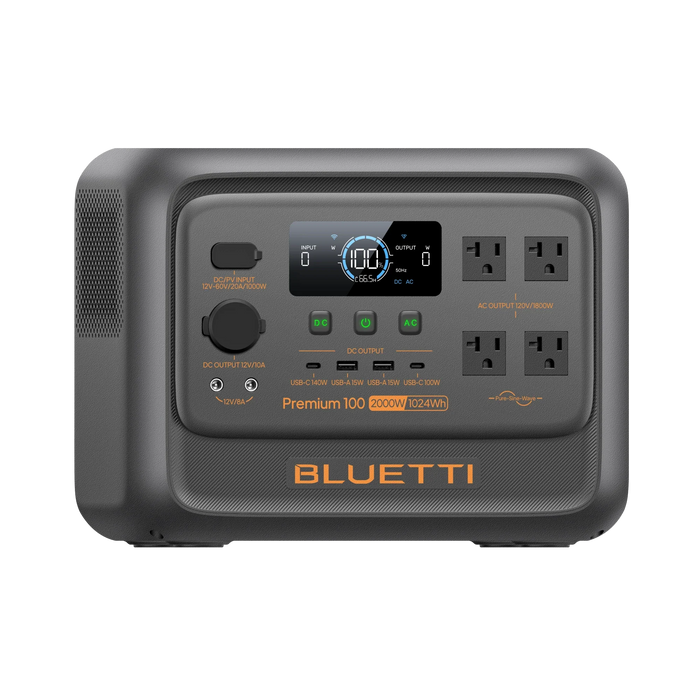BLUETTI Premium 100 V2 Portable Power Station – 1,024Wh, 2,000W – image 6