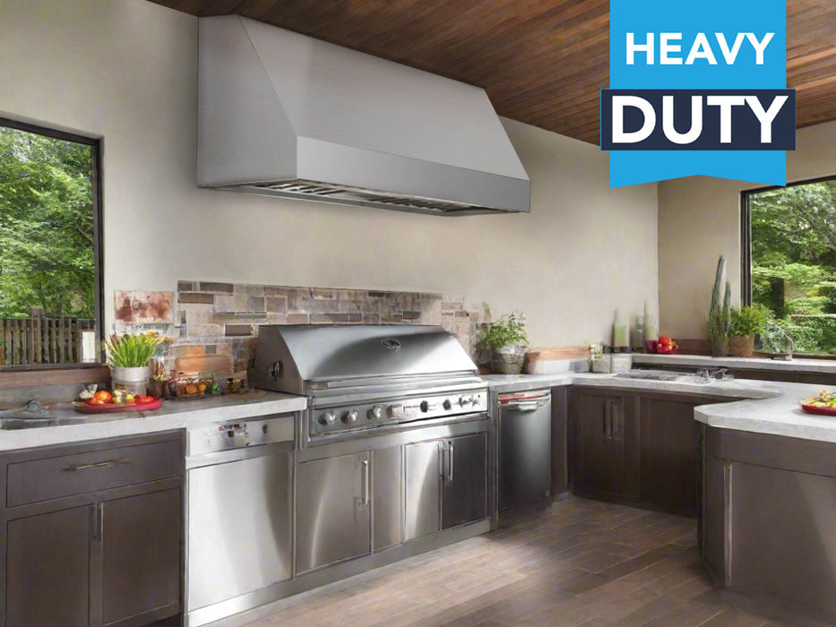 60 Inch 2300 CFM BBQ Range Hood - VICTORY Prestige