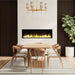 Dimplex Optimyst RGB Pro Box 60" Water Vapor Built-In Electric Fireplace - installed lifestyle view 2