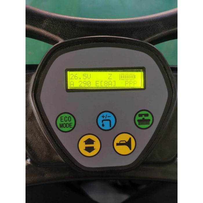 SANITMAX Ride-On Floor Scrubber RT70, 48000 Sqft/H Efficiency, 18.5 Gal Tanks, 31-inch Squeegee Width - Features