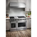 Thor Kitchen 48 in. 6.8 cu. ft. Double Oven Propane Gas Range in Stainless Steel, LRG4807ULP Thor Kitchen
