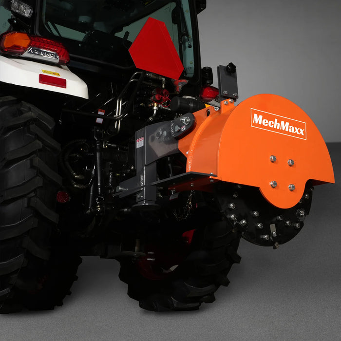 3-Point PTO Stump Grinder & 48'' PTO Flail Mower Combo, SG24&EFS48 — view 12