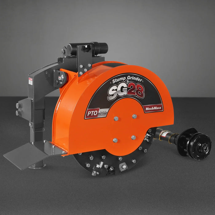 3-Point PTO Stump Grinder with 44 Carbide Teeth (PTO Shaft Included wi — view 25