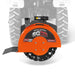 3-Point PTO Stump Grinder with 44 Carbide Teeth (PTO Shaft Included wi — angle view