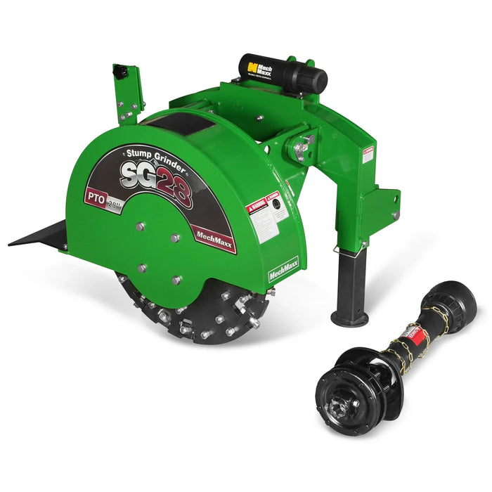 3-Point PTO Stump Grinder with 44 Carbide Teeth (PTO Shaft Included wi