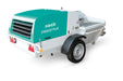 IMER Prestige Max Diesel Mixer Pump with Onboard Compressor – 24 HP Yanmar – Back