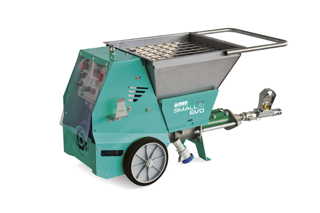 IMER Mighty Small 50 Portable Grout & Spray Pump – Back (EVO – 120V 1.75 HP)