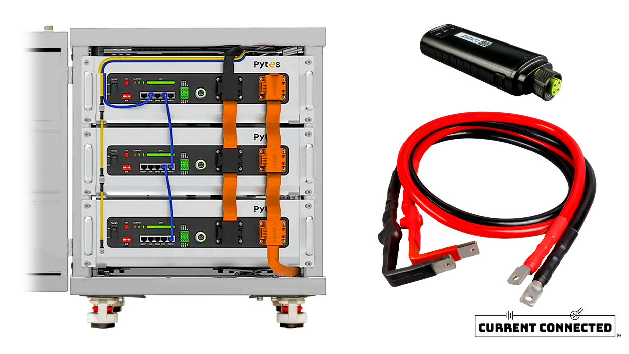 Pytes V5 48V 15.36kWh Indoor Bundle with V-Box-IC Rack - Urban Supply Inc
