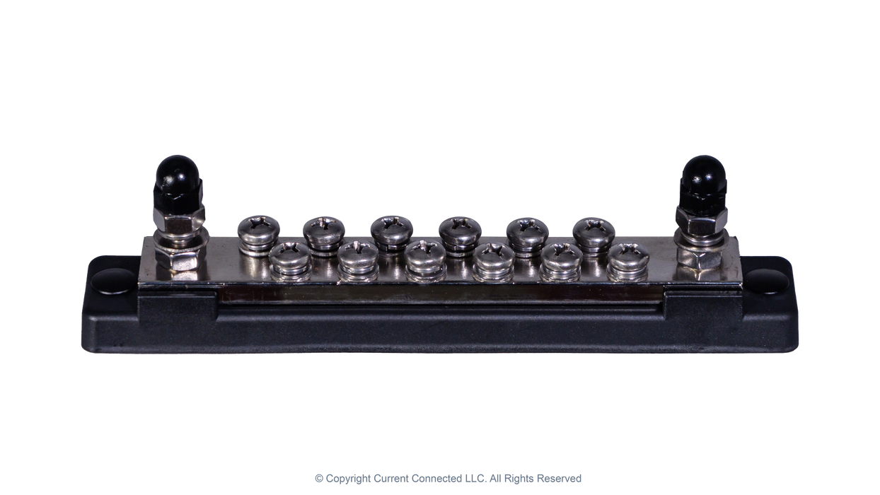 High quality photo of the Pytes 300A Busbars Top Angle View. Photographed by Current Connected