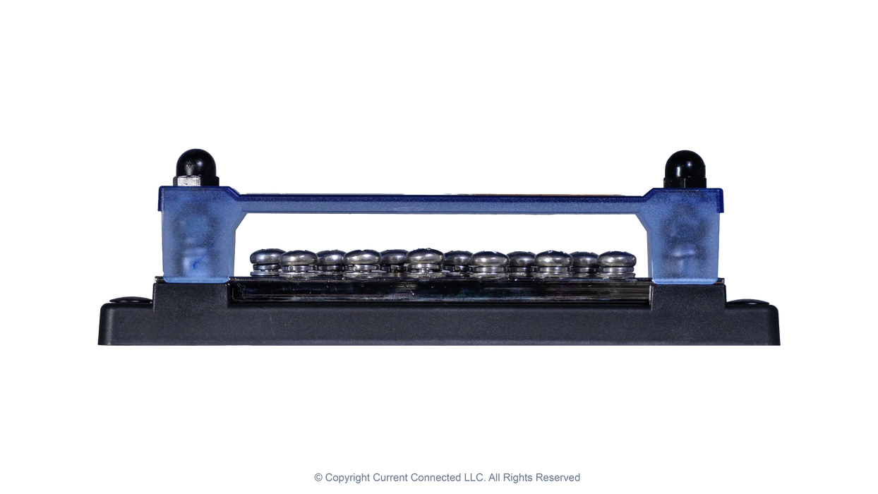 High quality photo of the Pytes 300A Busbars Front View. Photographed by Current Connected