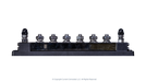 High quality photo of the Pytes 600A Busbars Front View. Photographed by Current Connected